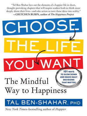 cover image of Choose the Life You Want